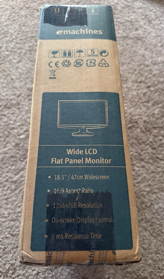 eMachines E180HV 18.5" Widescreen LCD Monitor. - Image 3 of 4
