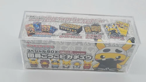 Pokemon Pikachu Poncho Collection Box Acrylic Case Framing/Display Quality