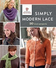 Simply Modern Lace : 20 Knit Projects Paperback Interweave