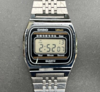 Very Rare 1980 Vintage CASIO B816 (155) Japan RT 34mm Watch - New
