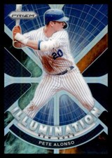 2021 Panini Prizm #IL-10 Pete Alonso Illumination Cosmic Haze Prizm