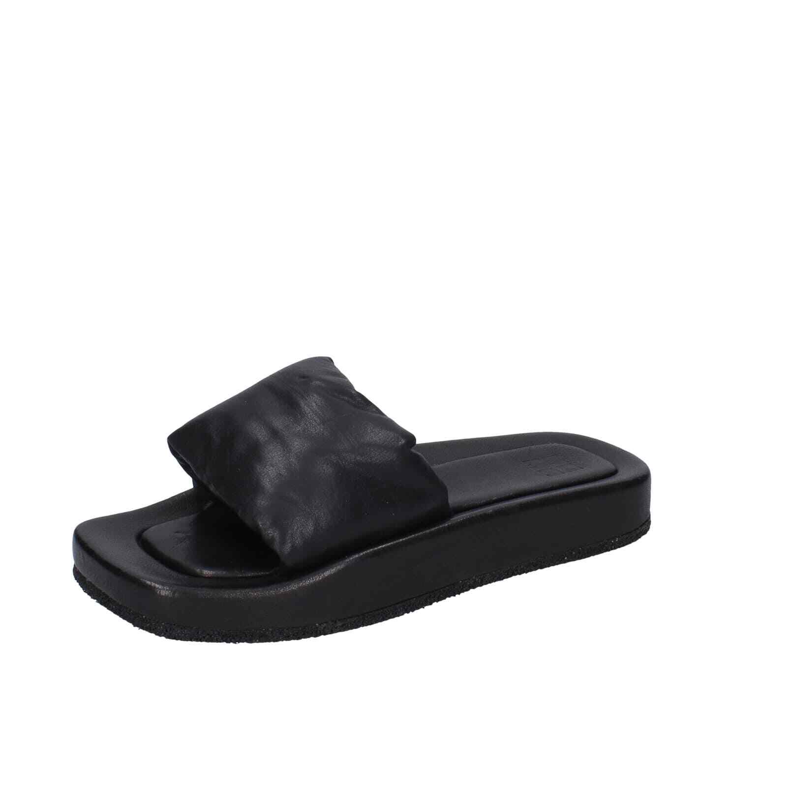 сандалии nero pelle от scarpe donna MOMA 1GS475 BC797 20990₽