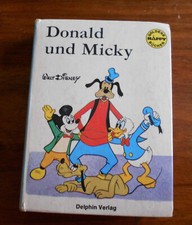 Donald und Micky Walt Disney Delphin Verlag 1967 Goldene Happy Bücher Nr.17 