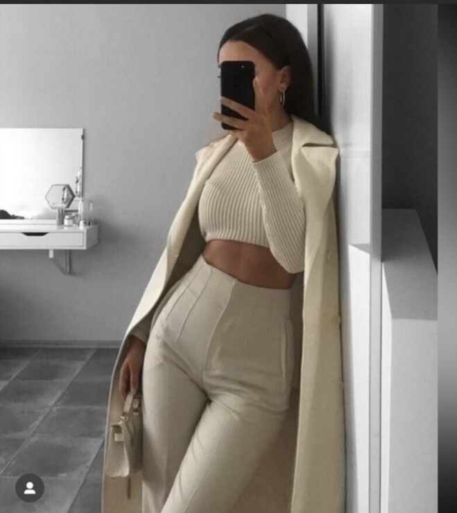 ハナコ ZARA High waisted pants 1478 991 | eBay