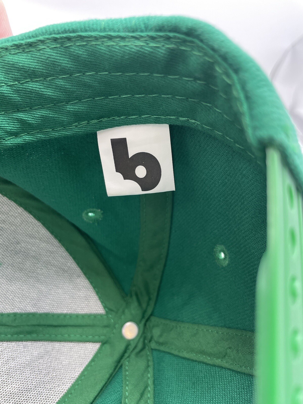 Bite Green Hat Baseball Cap Adjustable SnapBack B - image 6