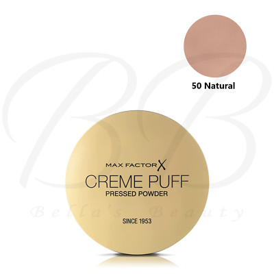 MAX FACTOR Creme Puff Compact Pressed Face Powder 14g *WÄHLEN SIE IHREN FARBTON*