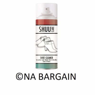 2x Shuu & Boot Cleaner Spray For Leather Fabric Suede Canvas Easy To Clean 250ml~p77688918