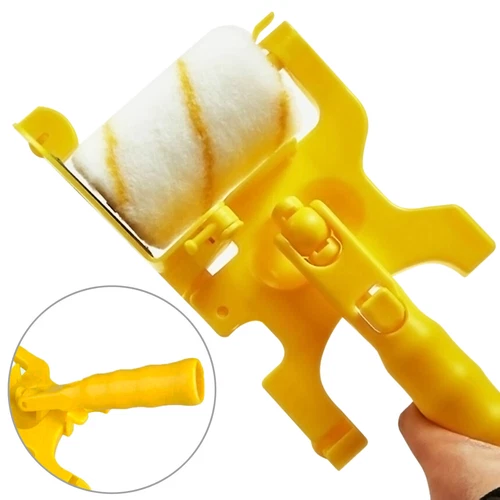 5 in 1 Clean-Cut Paint Edge Roller Brush Safe Tool for Home Wall Ceilings Set - Picture 4 of 11