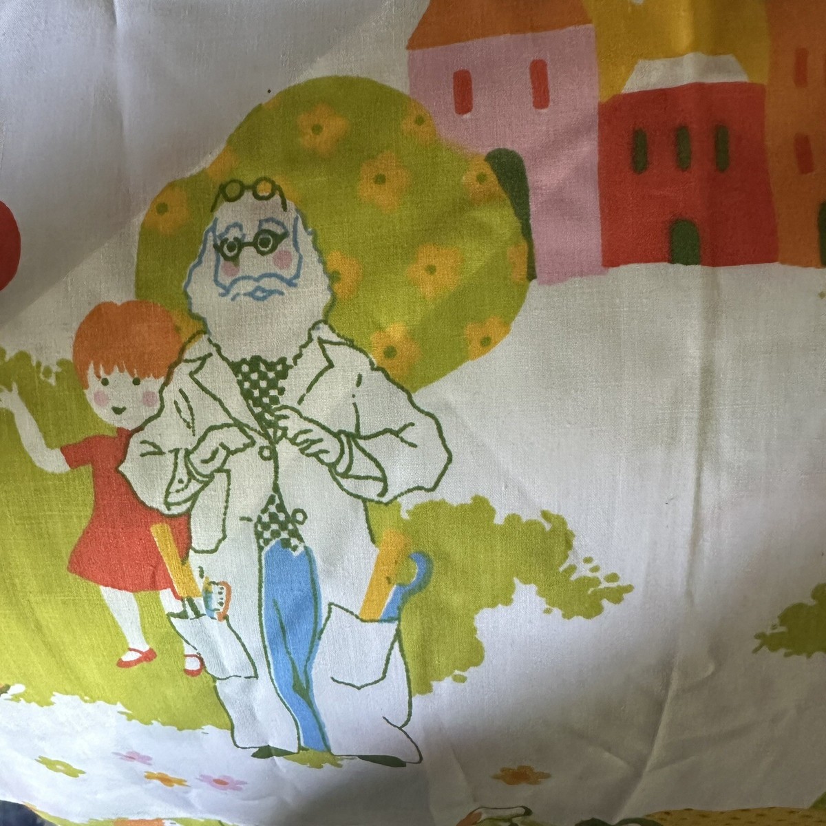 Vintage 1976 McDonald's Double Fitted Bed Sheet | eBay