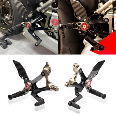 Für Ducati Streetfighter Panigale V4 V4S 20-2022 CNC Aluminium Rearset Fußraste