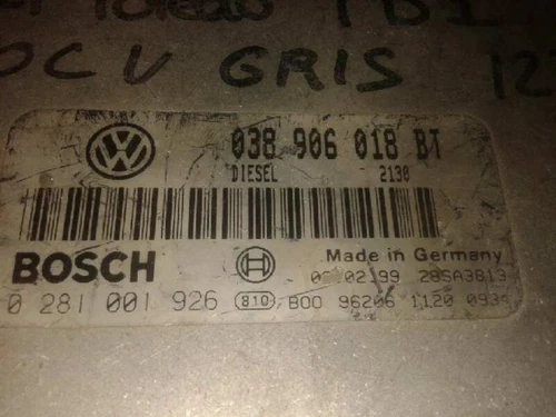 038906018BT Centralina Motore per SEAT TOLEDO (1M2) * 1039692 - Foto 2 di 4