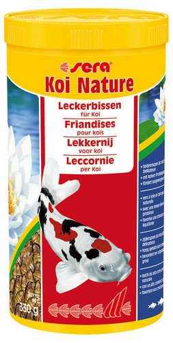 sera 07145 sera Koi Nature 1000 ml Leckerbissen aus getrockneten Seidenraupen - Bild 2 von 2