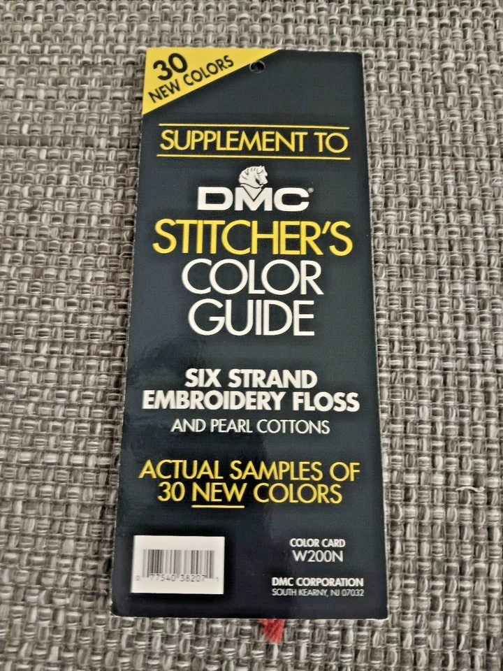 Lote de 6 hilos de hilo dental e hilo persa guías de color DMC & Yarn Depot Foto 2 de 4