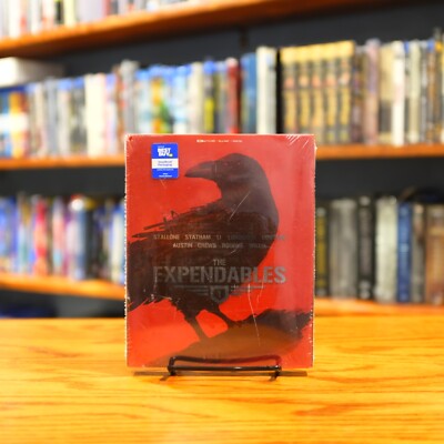 The Expendables Steelbook (4K UHD+Blu-ray+Digital+Slipcover) FREE SHIPPING