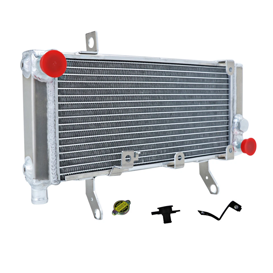 Radiador de aluminio adecuado 2003-2008 2004 2005 Suzuki SV1000 SV1000S K3 K4 K5 K6 K7 Foto 2 de 4