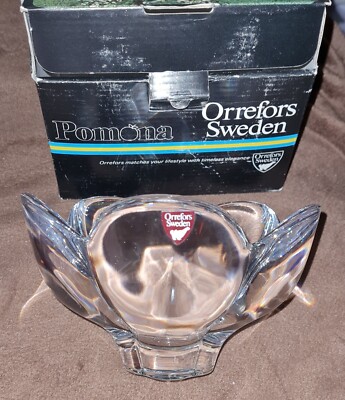Orrefors Sweden * Pomona * Lars Hellsten * Schale