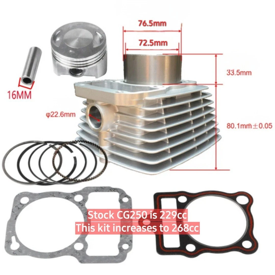 Kit Guarnizioni Motore Per Moto Per Zongshen 190cc Pit Dirt - Foto 3