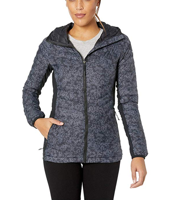 columbia powder pass hooded jacket womens