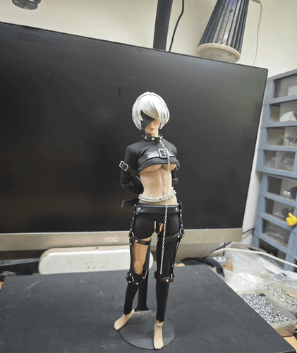 1/6 Female Soldier Clothes Set Model for 12'' tbl ph Figure - Picture 3 of 8