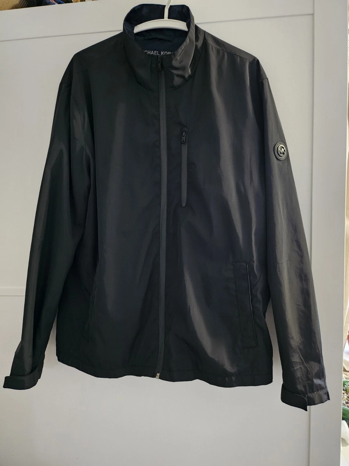 Mens Lightweight Jacket Coat MK Michael Kors Xl