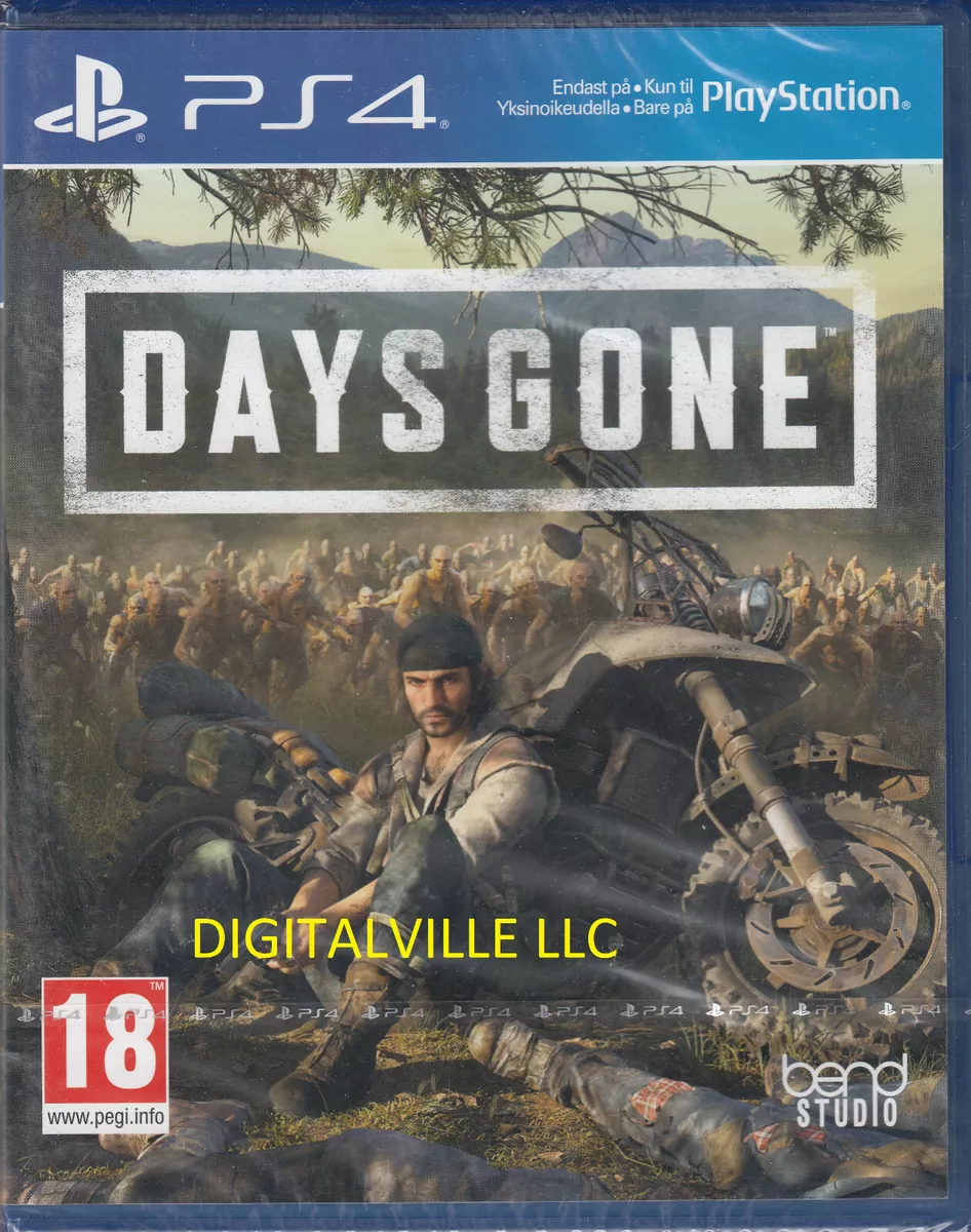 Days Gone PS4 Brand New Factory Sealed PlayStation 4 Nordic cover English  game