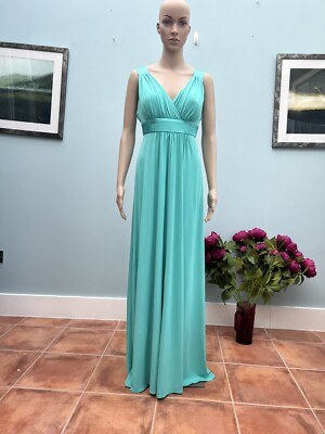 Griechische Göttin atemberaubendes neuwertiges David s Braut Abendkleid Gr. 8