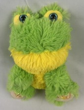 World Plush Inc. Fluffy Frog Plush 8