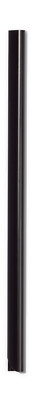 DURABLE 2901-01 Klemmschiene schwarz für DIN A4, Füllhöhe: 6 mm, bis zu 60 Blatt