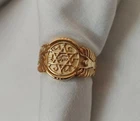 925 Sterling Silver King Solomon Seal of Solomon Star of David Unisex Solomon