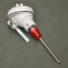 Digi-Sense Direct Insert RTD Probe 93800-76, 1/4" x 4", 1/2" NPT, Industrial