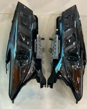 For 2016 2017 2018 Nissan Maxima 4DR LED DRL Smoke Headlights Assembly Lamps L+R