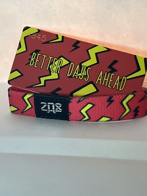 Zox Wristband Medium *Better Days Ahead* New Unworn #4845