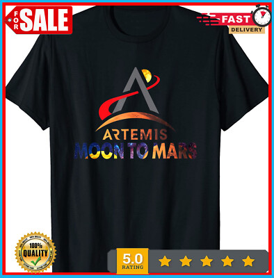 2025/NASA Mission to Mars Artemis 1 T-Shirt