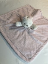Blankets  Beyond Pink Bunny Lovey Security Baby Blanket