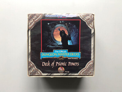 AD&D 2nd Edition - The Deck of Psionic Powers