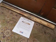 Yunel Escobar Game Used Louisville Slugger Baseball Bat PSA Certified 