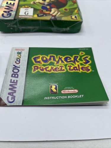 Conker’s Pocket Tales - GBC Gameboy Color Nintendo Boxed With Manuel - Aus Sell - Picture 3 of 6