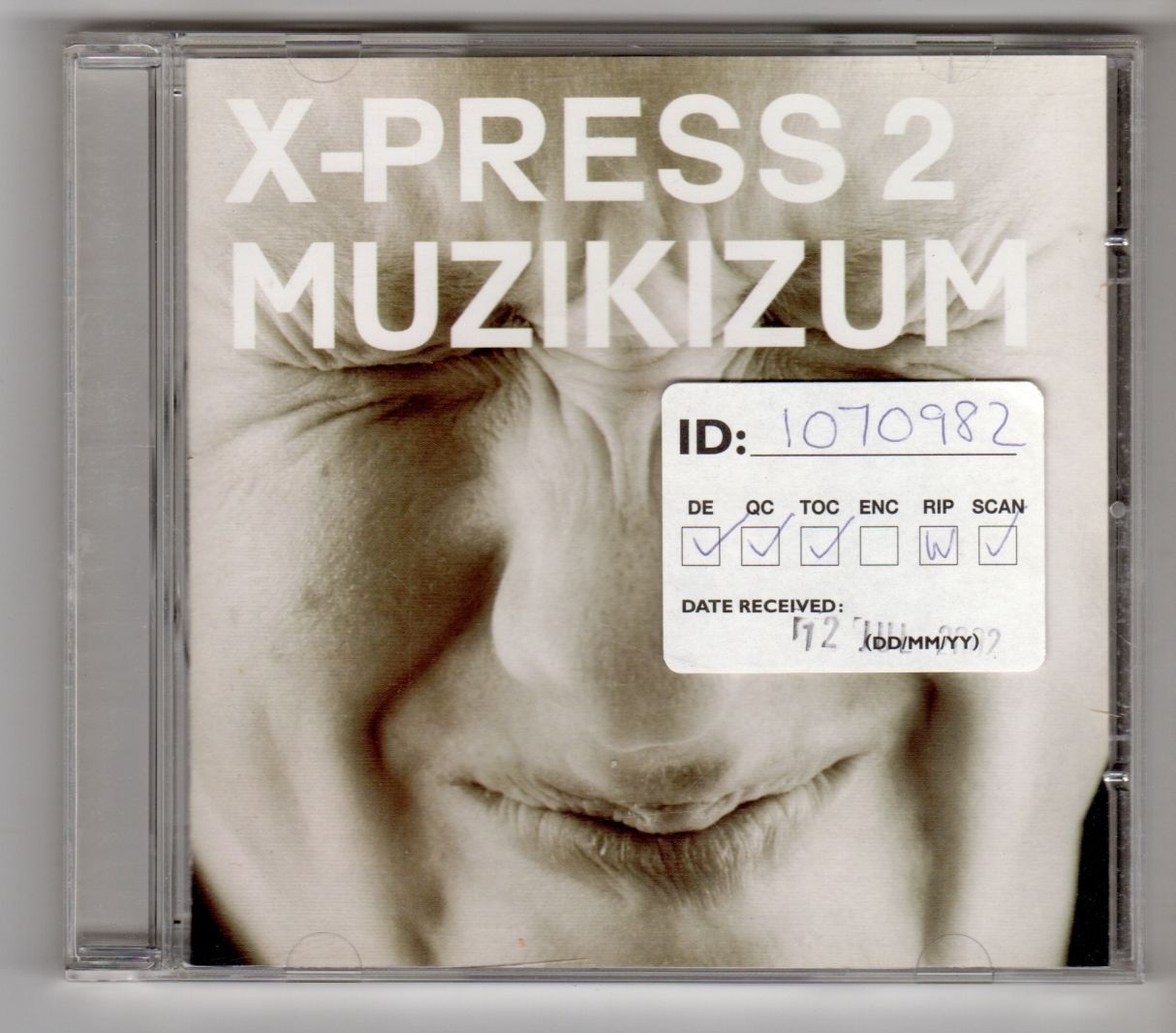 (GY602) X-Press 2, Muzikizum - 2002 CD