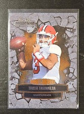 2021 Wild Card Allumination NIL Draft Driven Orange Taulia Tagovailoa #ANDD-45