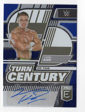 Tyson Kidd 2023 Panini Donruss Elite WWE Turn of Century Autograph Card Blue /25