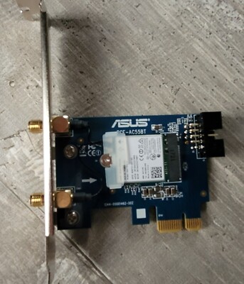 ASUS Wireless Wi-Fi Bluetooth Dual-Band Adapter PCE-AC55BT