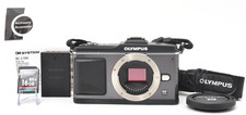 Olympus PEN E-P2 12.3MP Mirrorless Digital Camera Black Tested Import From Japan