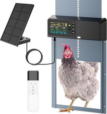 Automatic Chicken Coop Door Solar: Automatic Chicken Door - Solar