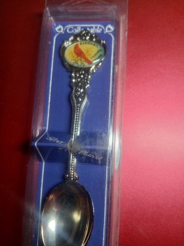 Dutch American Import Co. Inc. Silver Plated Kentucky Collectors Spoon