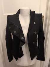 Damenjacke Bcbgmaxazria Größe S schwarz gef...
