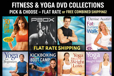 Workout Exercise Fitness Yoga Pilates DVD Lot Sale Pick and Choose Combined Ship