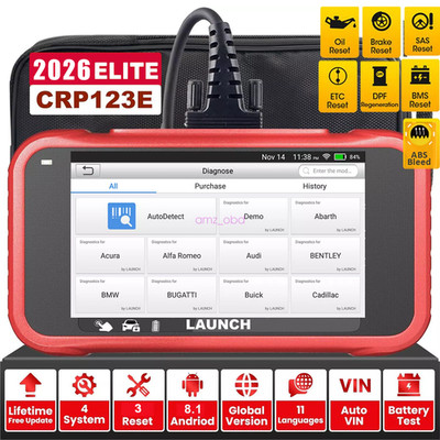 CRP123E Elite OBD2 Scanner Code Reader Engine Car Diagnostic Tool
