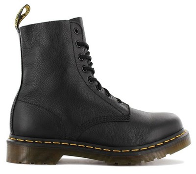 DR. DOC MARTENS 1460 Pascal Virginia Boots 13512006 Leder Stiefel Schwarz NEU