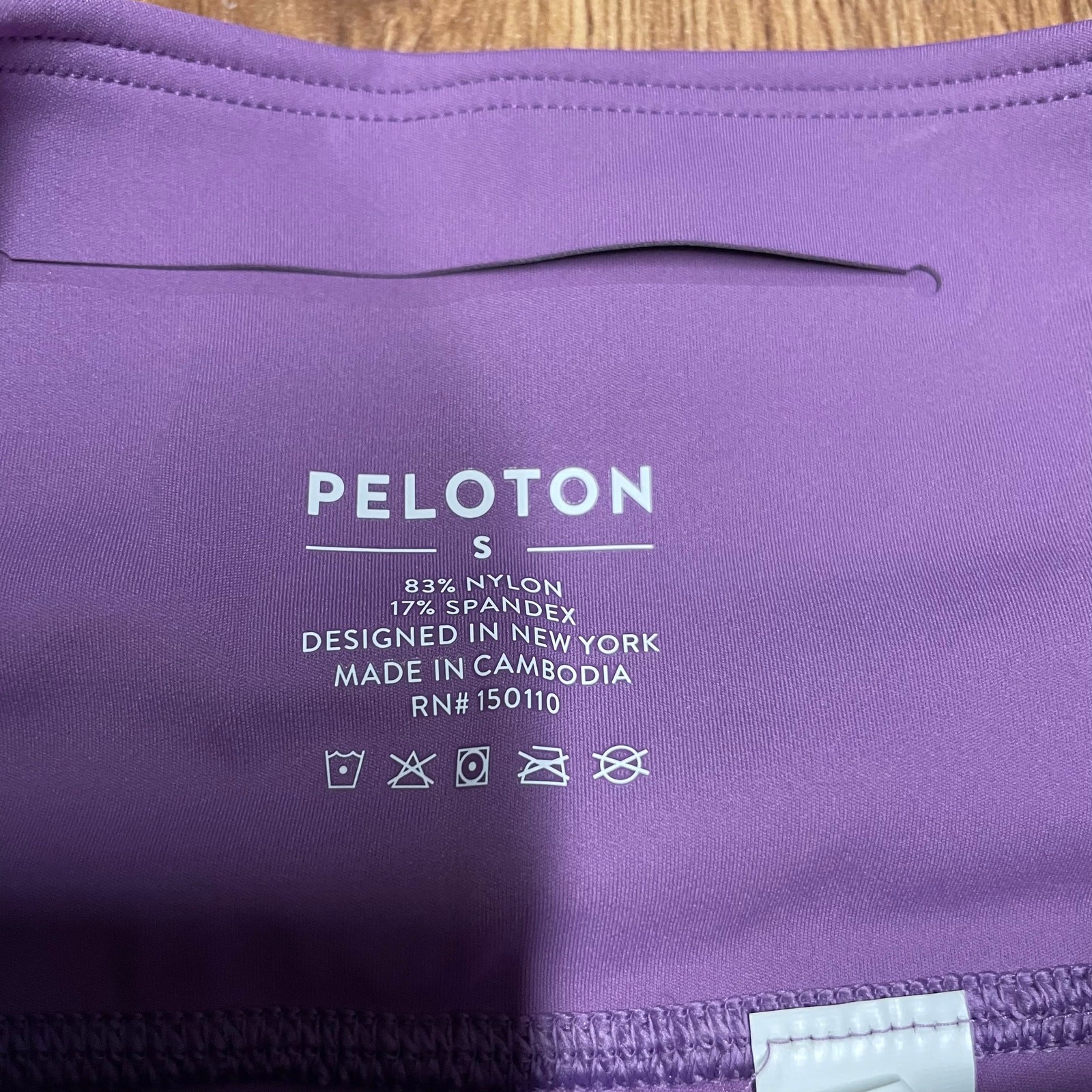 Peloton Solid Purple Essential Capri Leggings Bas… - image 3