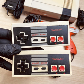 Nintendo NES Entertainement Sistem Action Set Console Completo Funzionante